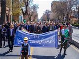 حضور خانواده بزرگ دانشگاه علوم پزشکی تبریز در راهپیمایی روز جهانی قدس