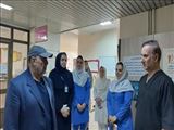 دیدار رئیس محترم دانشگاه علوم پزشکی تبریز و تبریک عید نوروز در اولین روز سال با کارکنان و اساتید مرکز